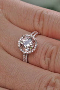 Beautiful Engagement Ring Diamond For Bridal Women Wedding Ring Free Shipping