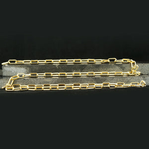 Gold Vermeil/Plating Solid 925 Sterling Silver 36" Chain Necklace Jewelry Gifts