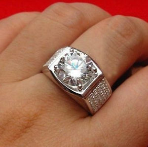 3 Ct Diamond Engagement Ring Men Women Wedding Ring New Design Trend  Charity item