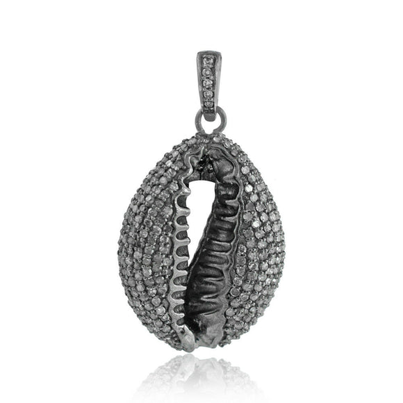 Natural Pave Diamond 925 Solid Silver 18