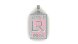 Lucky LITTLE ROCK STAMENT Pendant Diamond Studded Solid Sterling SILVER925