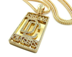 HipHop Style Pendant Lucky Dream Chasers Stylish Statement Solid Sterling Silver