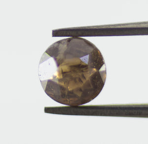 0.10 Ct Natural Loose Diamond Rose Cut Brown Color SI Clarity 1 Pcs SLD001TC014