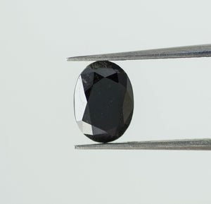 1 Ct Natural Loose Diamond Rose Cut Black Fancy Color VVS Clarity 1 Pcs SLD001BK004